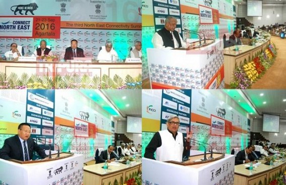 ‘NE Industry Summit’ turns a major failure, ZERO investments for Tripura : Tripura CM continued hitting Central Govt for curtailing fundings, State powers & CPI-M’s 1960 era anti-capitalist, communist remarks ‘NE Industry Summit’ turns a major failure, ZERO investments for Tripura : Tripura CM continued hitting Central Govt for curtailing fundings, State powers & CPI-M’s 1960 era anti-capitalist, communist remarks